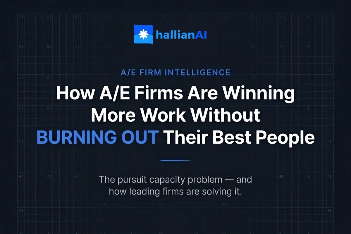 How A/E Firms Are Winning More Work Without Burning Out Their Best People